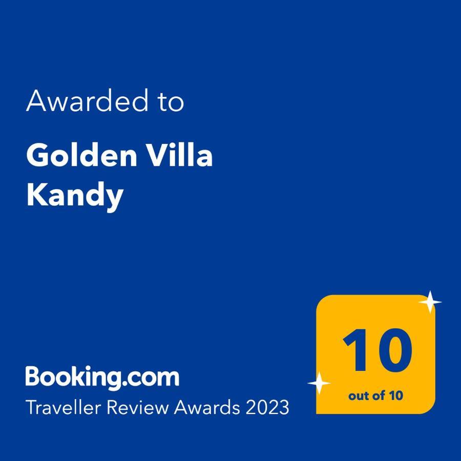 Golden Villa Kandy - "Free Pickup From Kandy " Exteriér fotografie